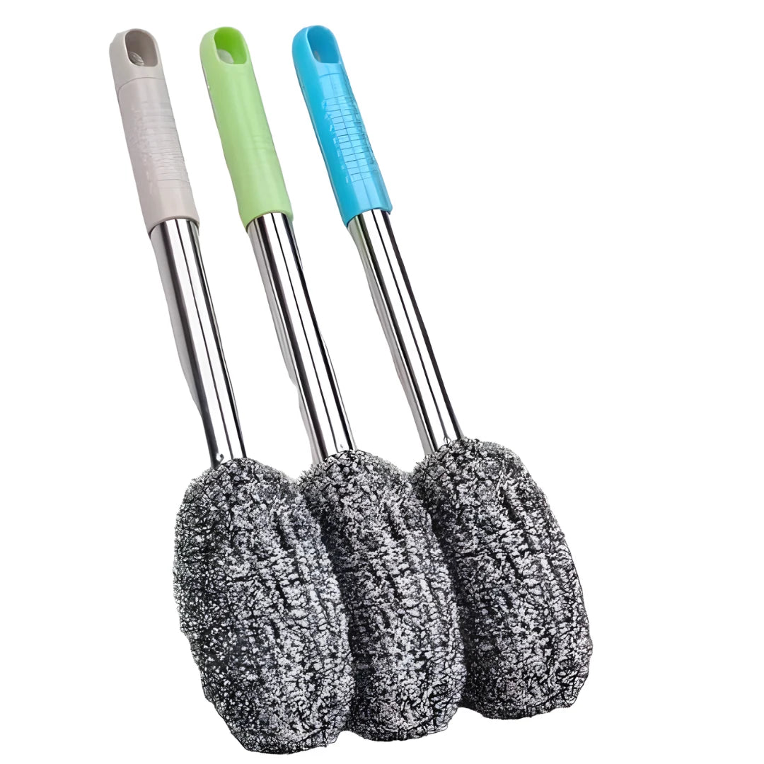 Bottle Jar Toilet Cleaner Brush Scrubber