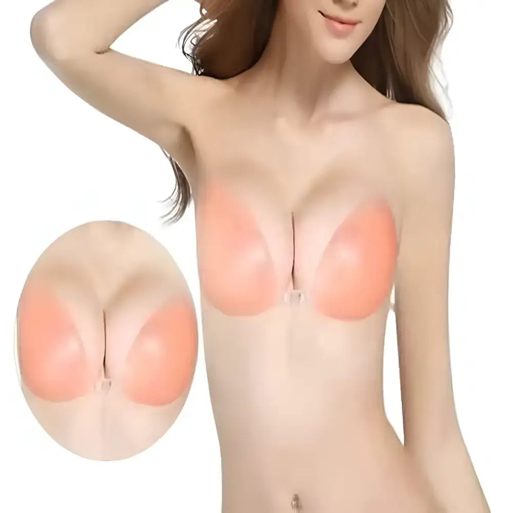 Strapless Silicone Stick On Bra – Reusable Comfort