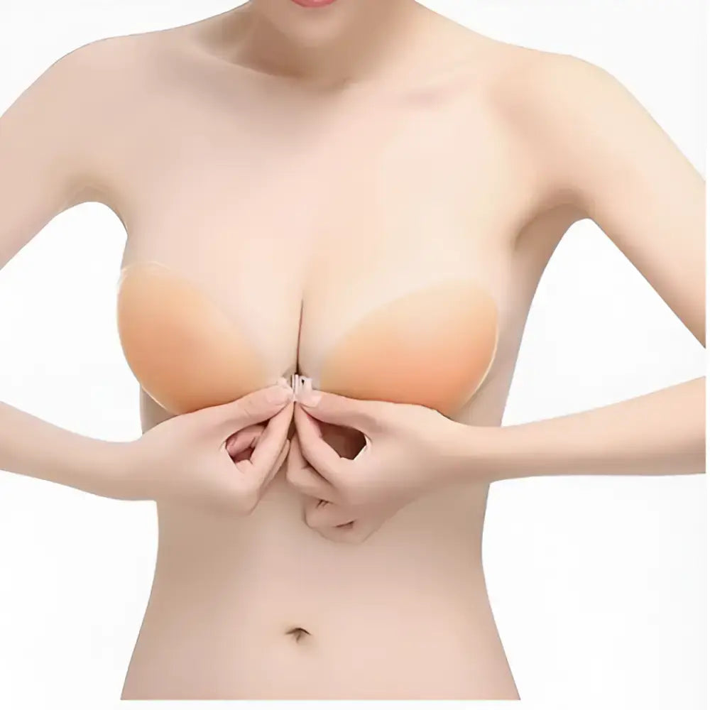 Strapless Silicone Stick On Bra – Reusable Comfort