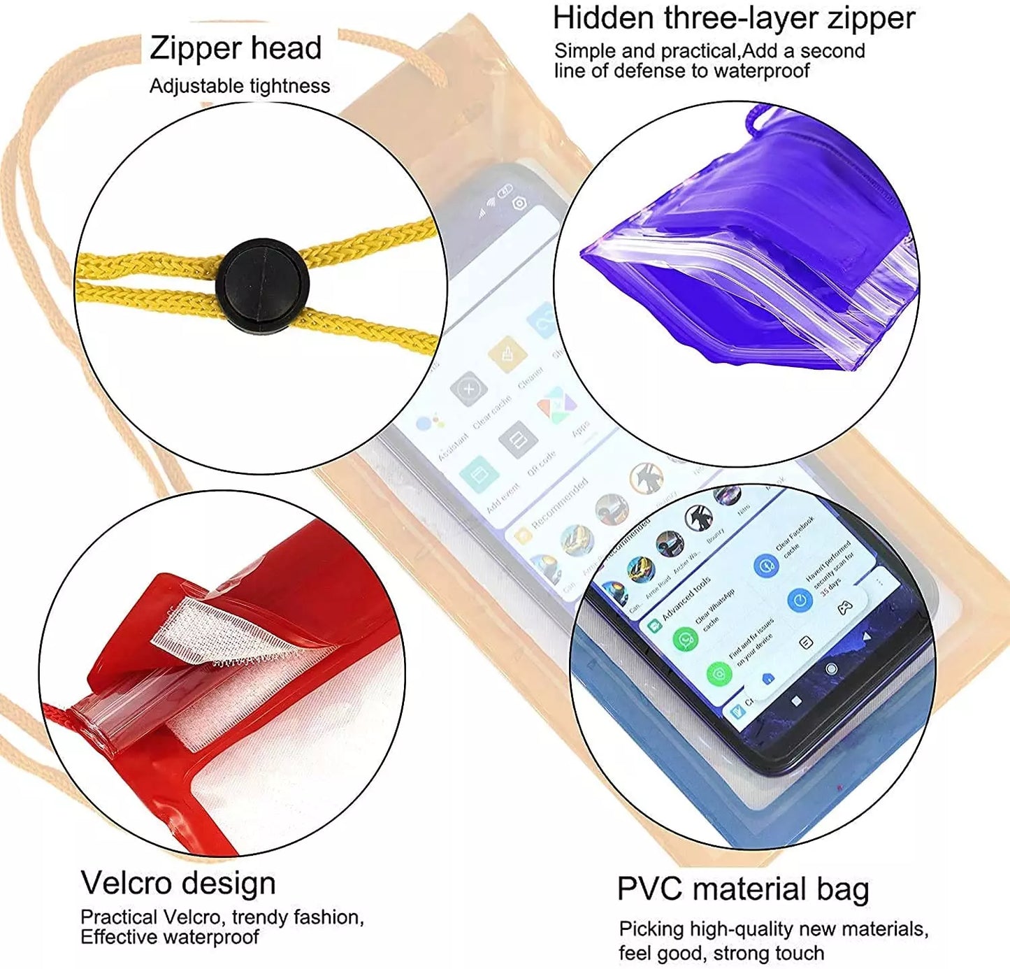 IPX8 Waterproof Phone Pouch - Mobile Accessories