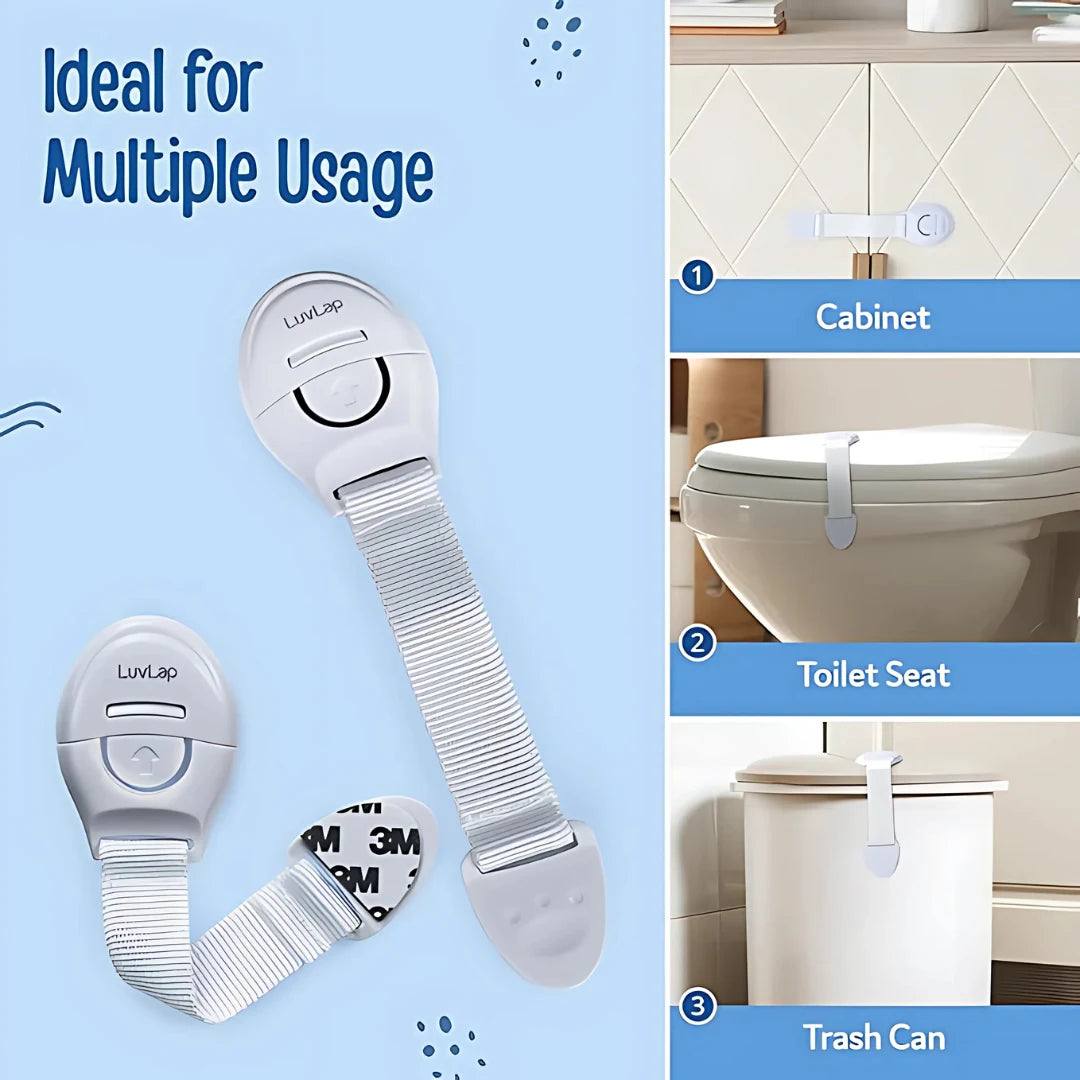 10 Pcs Child Safety Strap Locks