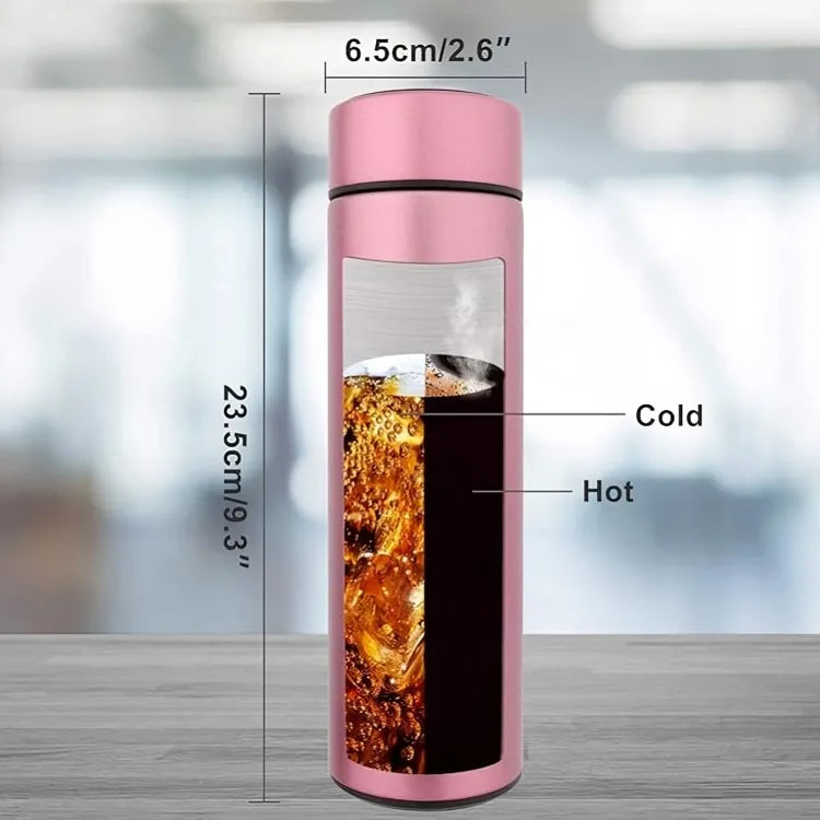 LED Temperature Display Flask