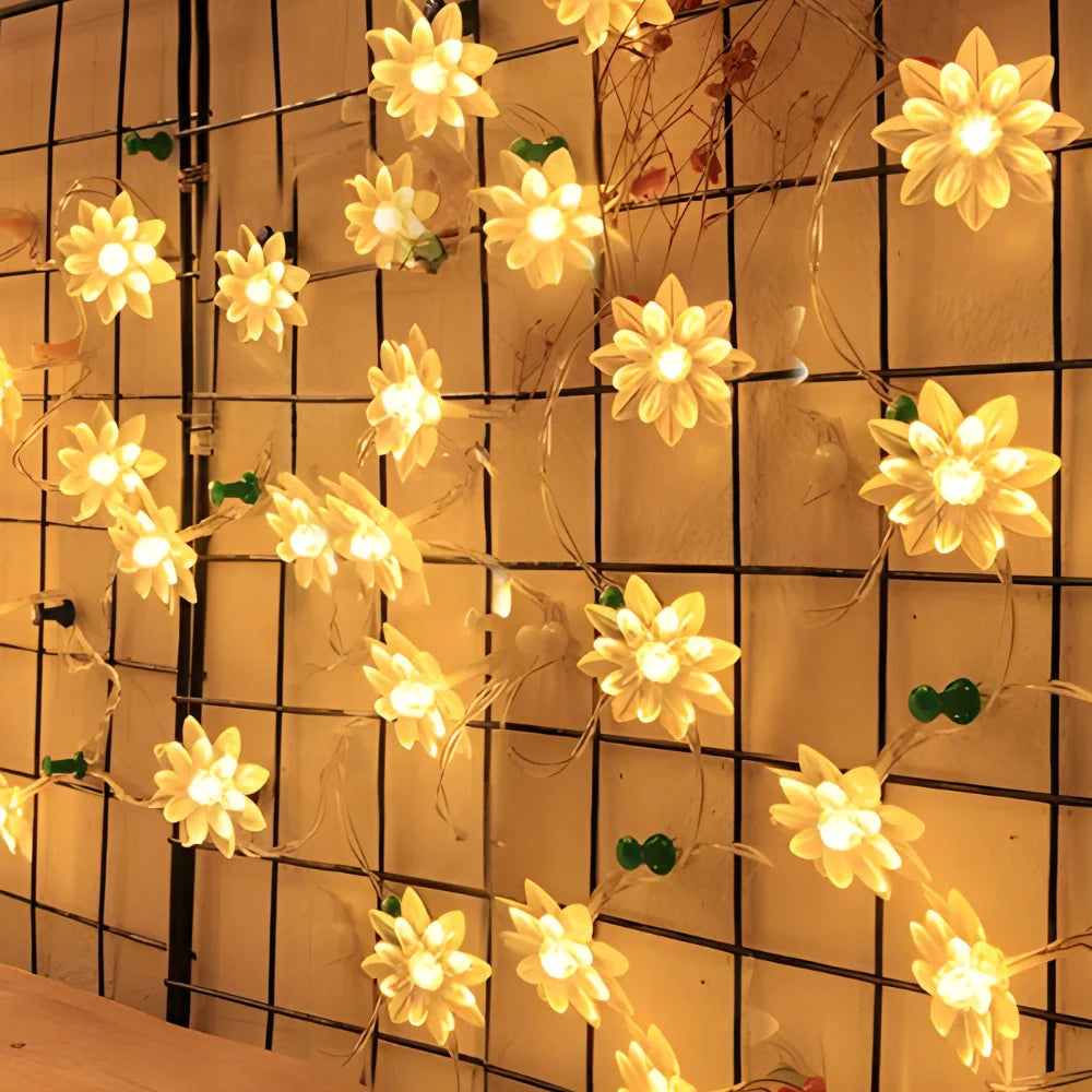 Lotus Fairy String Lights