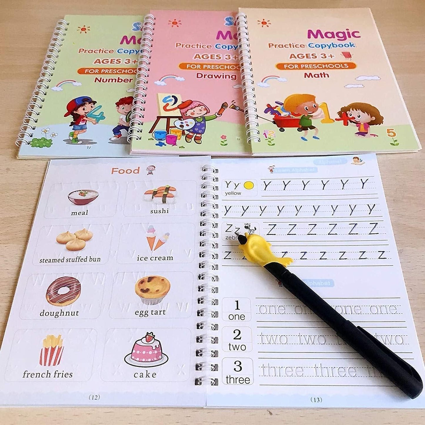 Magic Practice Copybook 4 book 10 refill