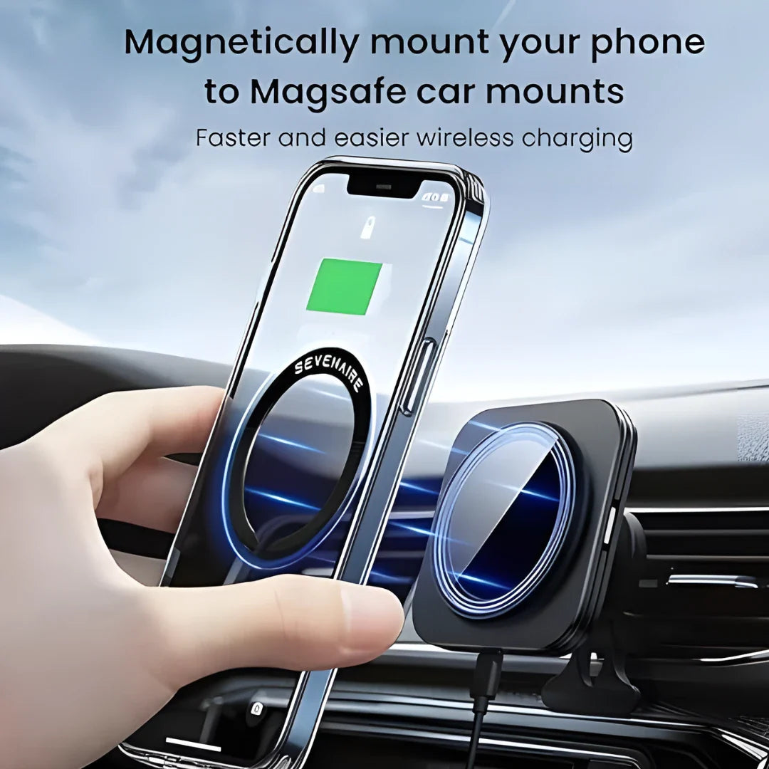 Magnetic Metal Plate Ring For Magsafe Wireless Charger