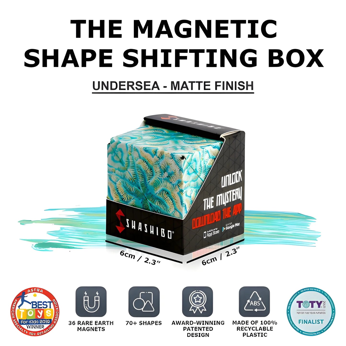 Magnetic Shifting Puzzle Cube