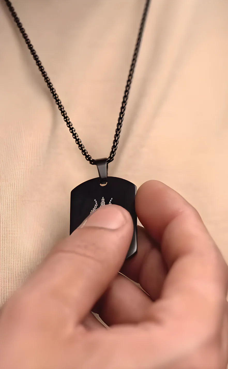 Mahadev Trishul Pendant with Micro Carved Design jewelry