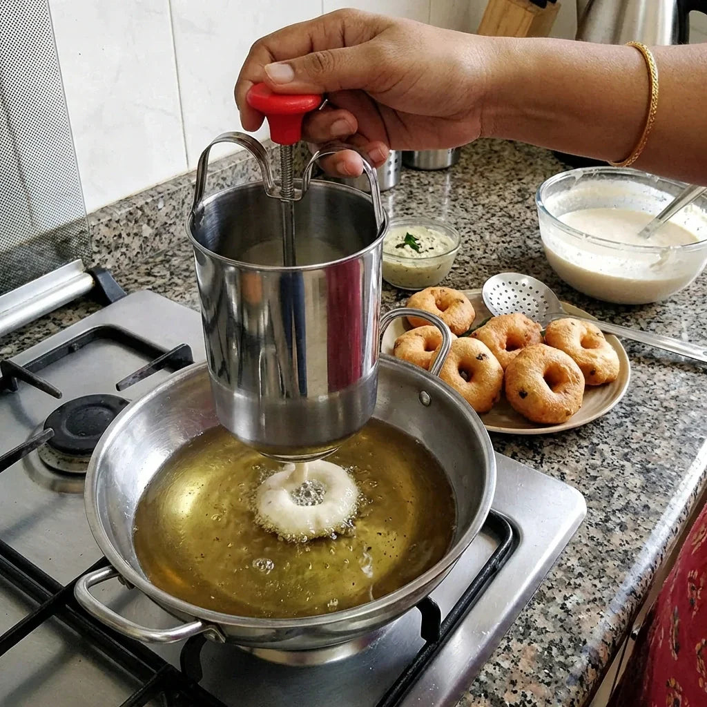 Best medu vada maker – stainless steel - kitchen molds | 2026 | fast shipping