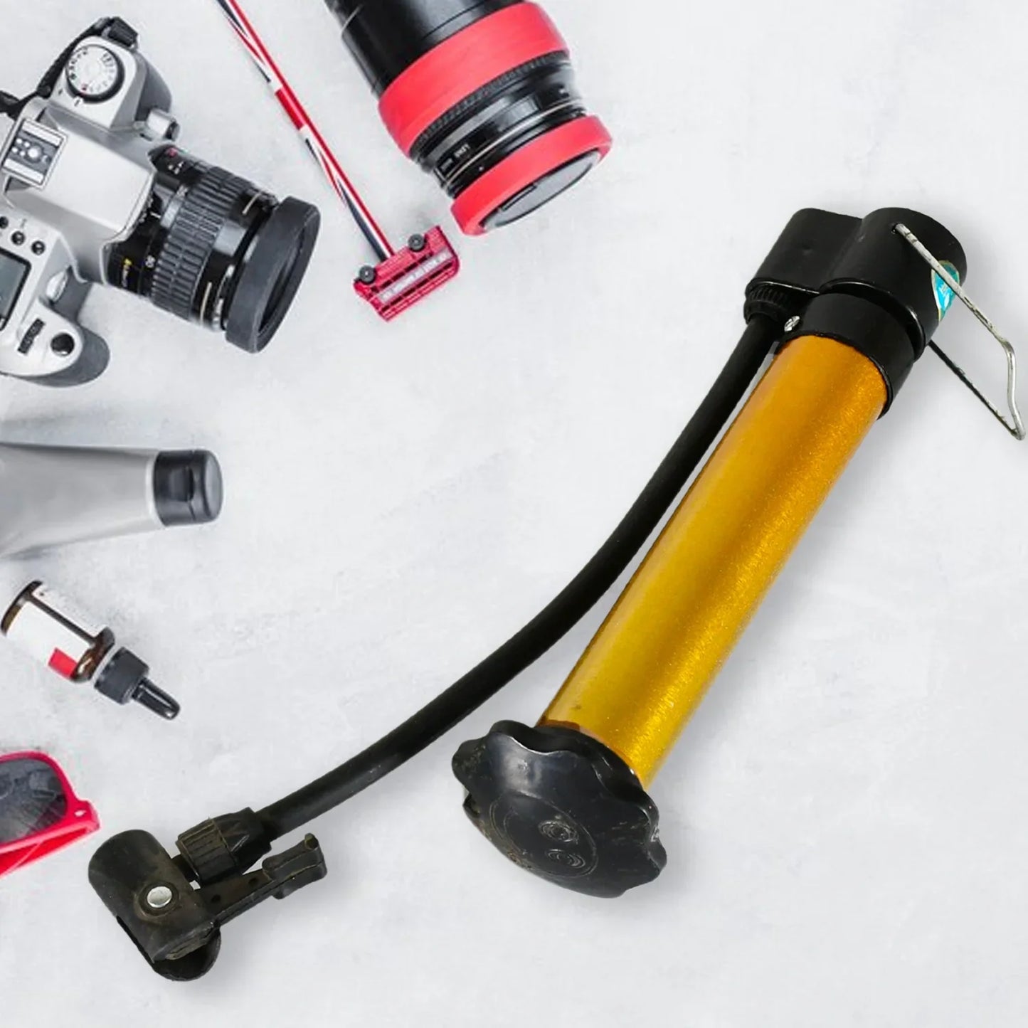 Mini Metal Ball Pump – Portable Inflator - Sports