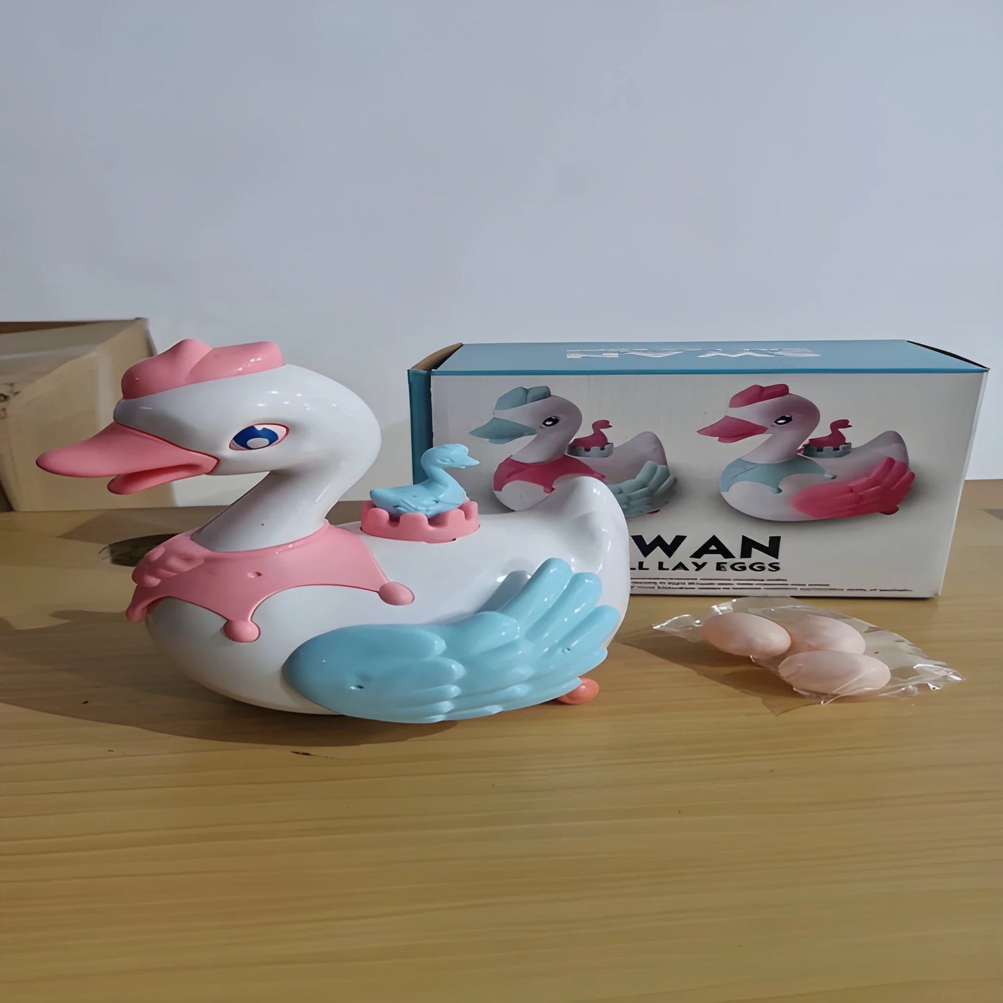 Musical Egg Laying Swan