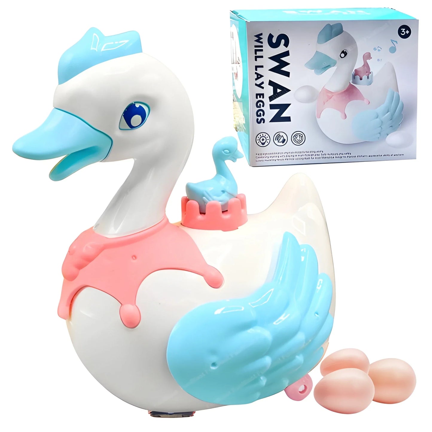 Musical Egg Laying Swan