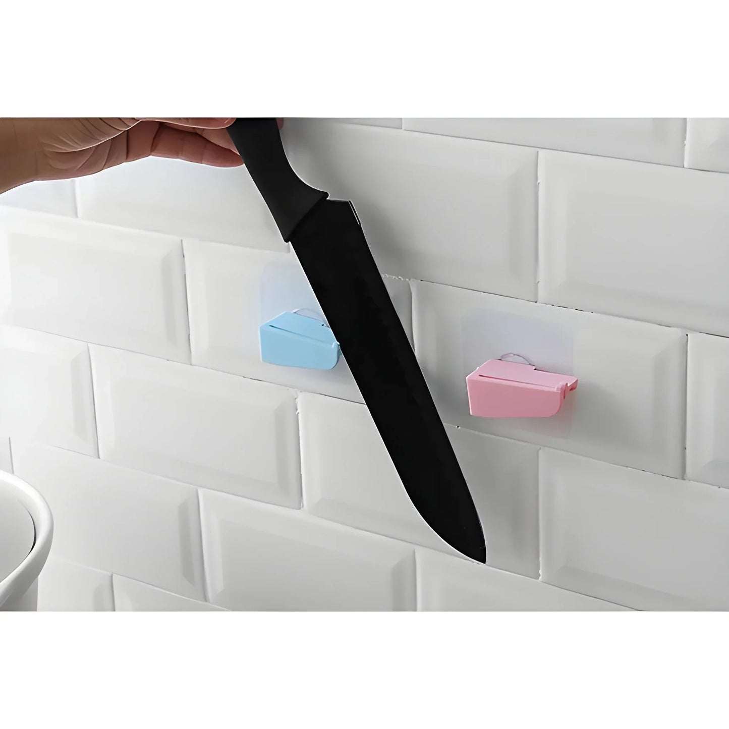 No-Drill Knife Holder - Home & Kitchen