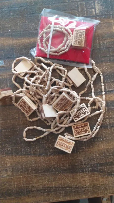 Original Tulsi Mala with Bhagwad Geeta Apparel & Accessories