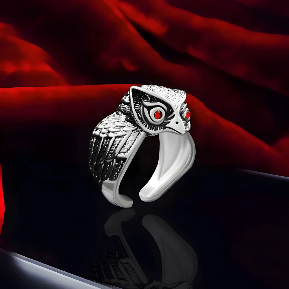 Owl Face Men’s Ring