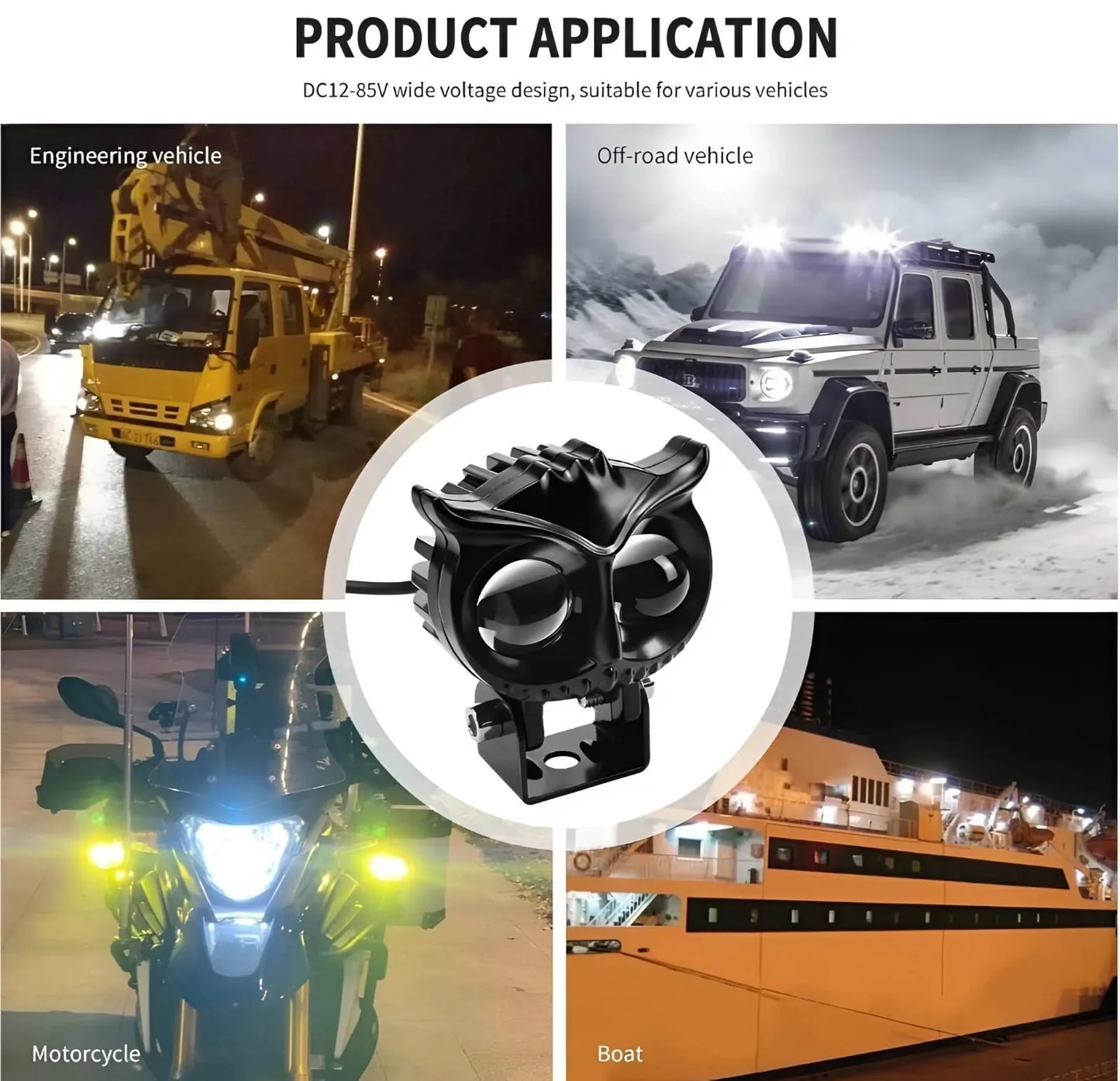 Owl LED Motorcycle Lights