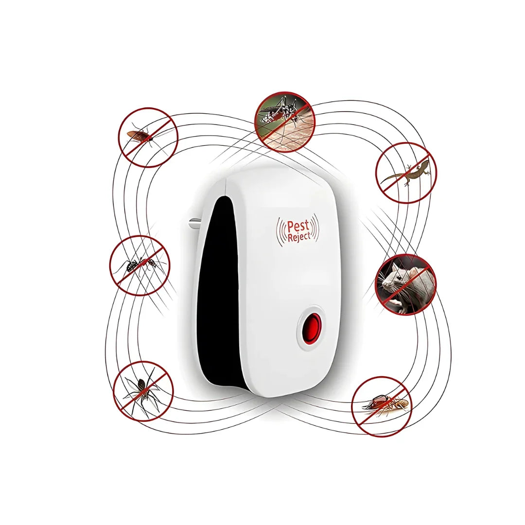 Pest Reject Ultrasonic Repeller – Plug In Chemical Free Device for Homes