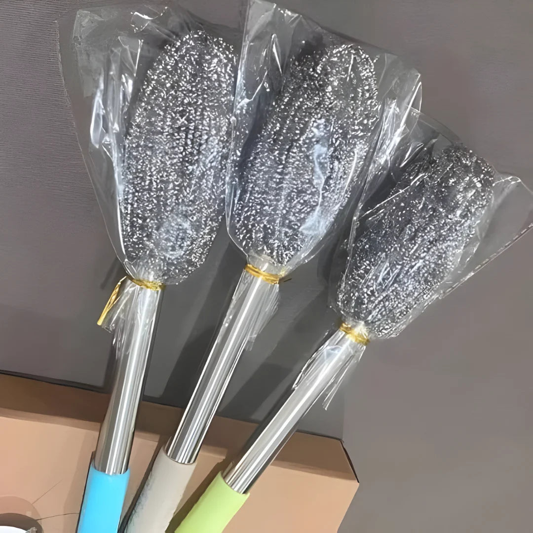 Bottle Jar Toilet Cleaner Brush Scrubber