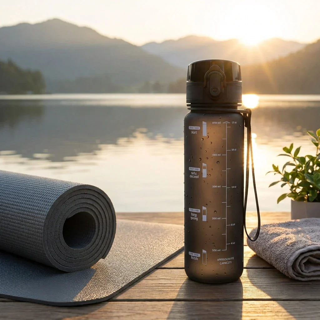 Best plastic black motivational water bottle - home & garden | 2026 | fast shipping