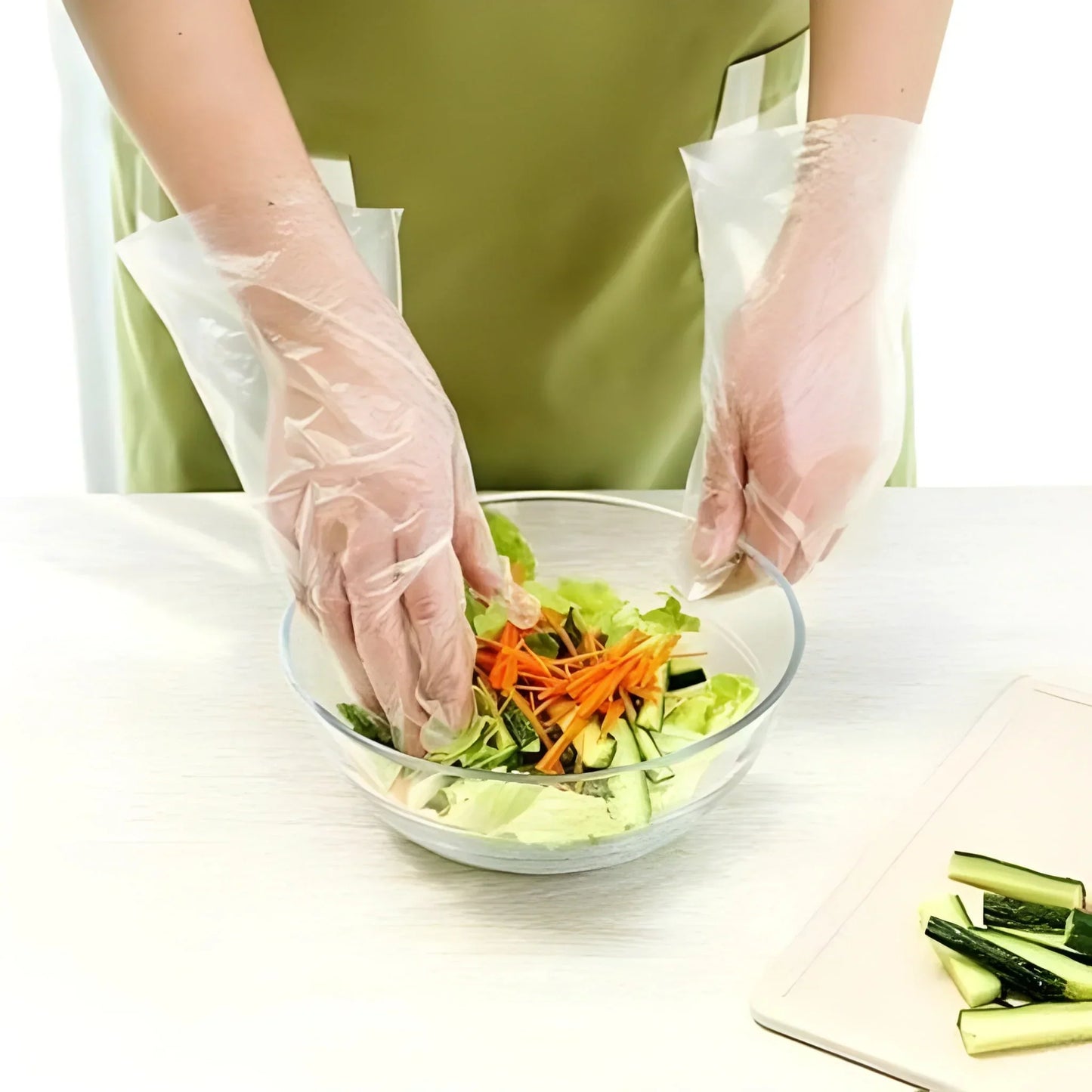 Best plastic transparent disposable clear gloves - business & industrial | 2025 | fast shipping
