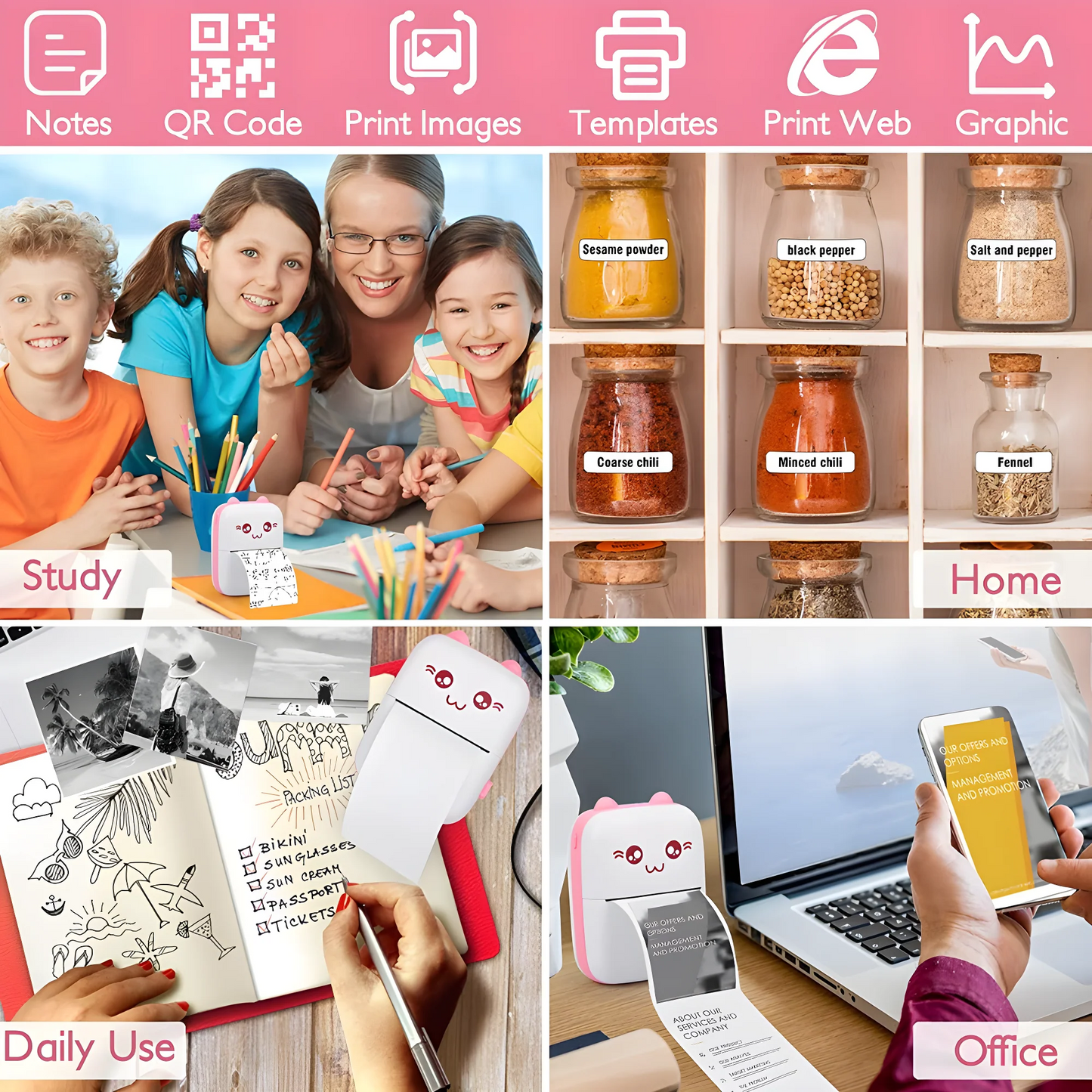 Pocket Sized Instant Printer Electronics