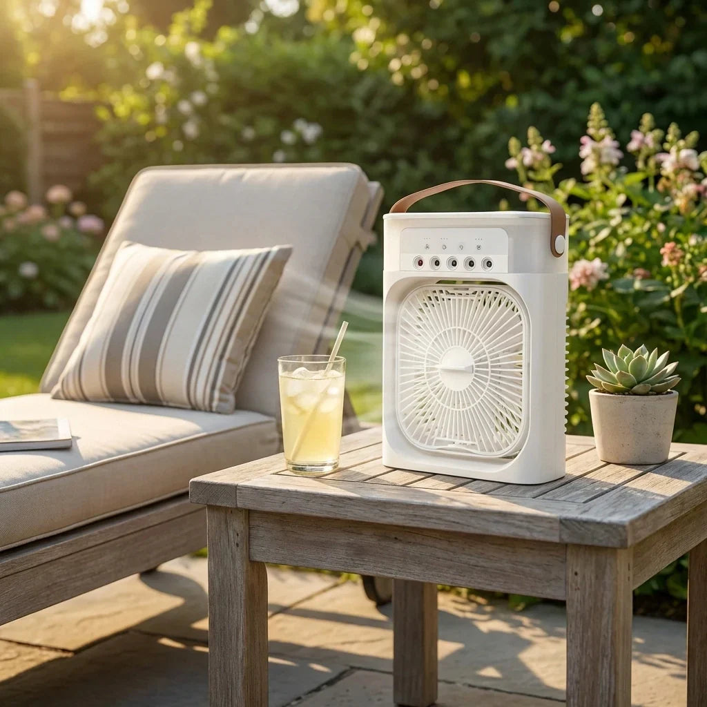 Best portable air cooler with led lights - powered hand fans & misters | 2026 | fast shipping