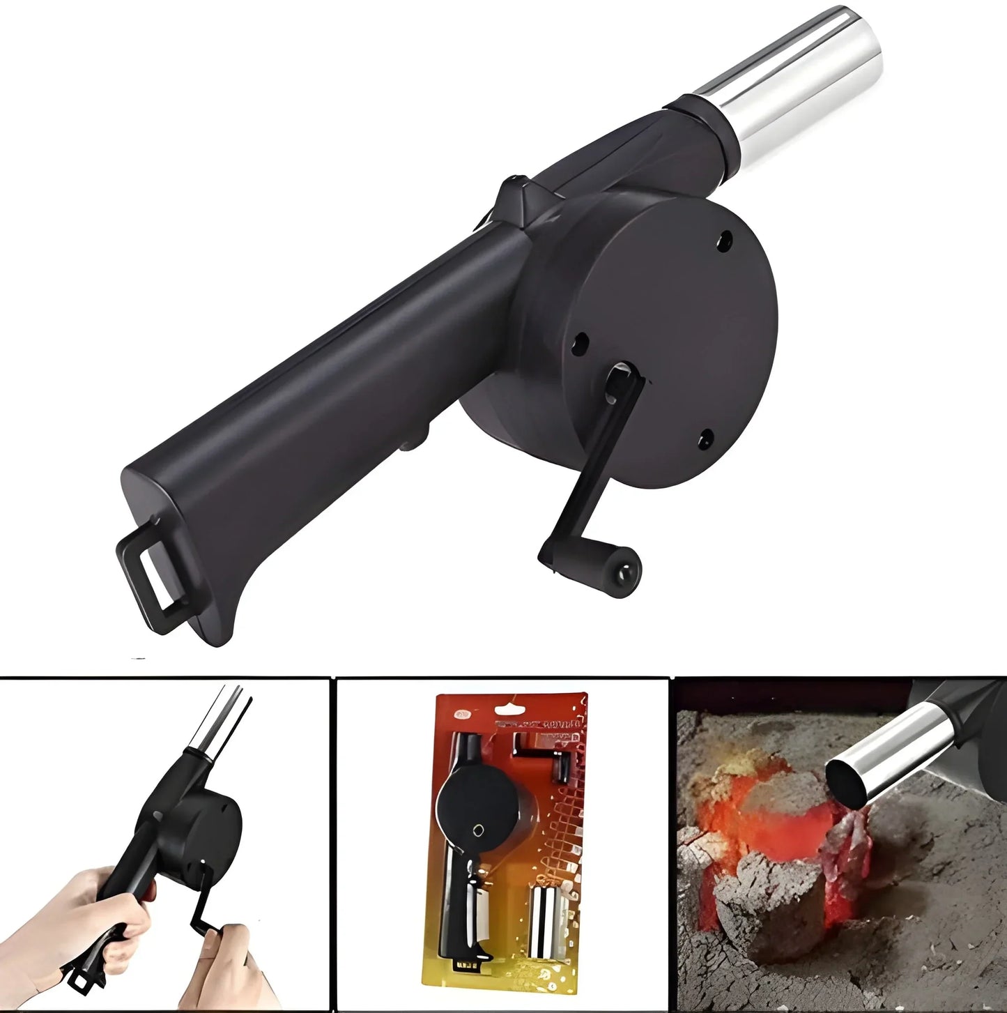 Best portable hand crank air blower fan - 2025 | fast shipping