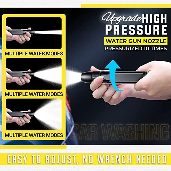 Portable High Pressure Water Nozzle (Black) Water Nozzle