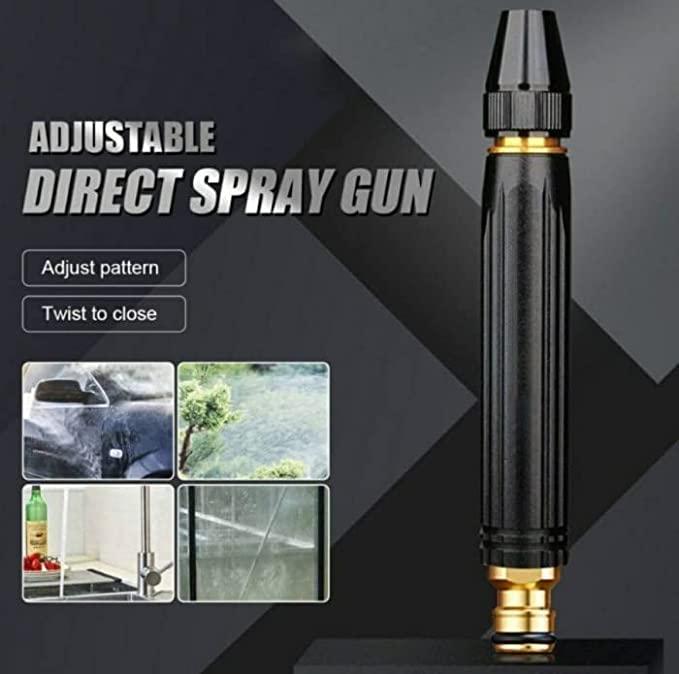 Portable High Pressure Water Nozzle (Black) Water Nozzle