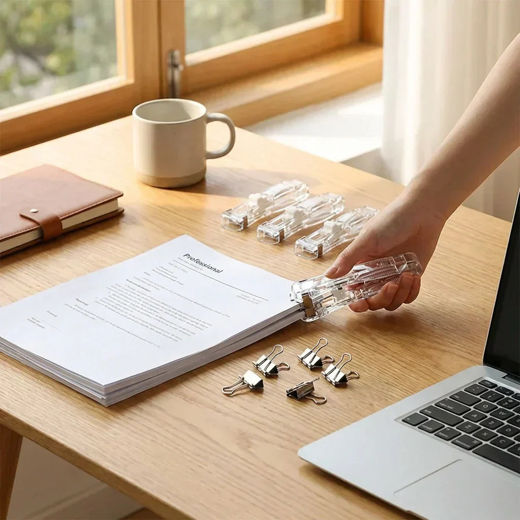 Best portable paper clamp with 8 pcs clip dispenser - clips & clamps | 2026 | fast shipping