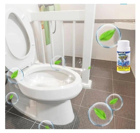 Powerful Drain Blockage Cleaner Sink Home & Kitchen