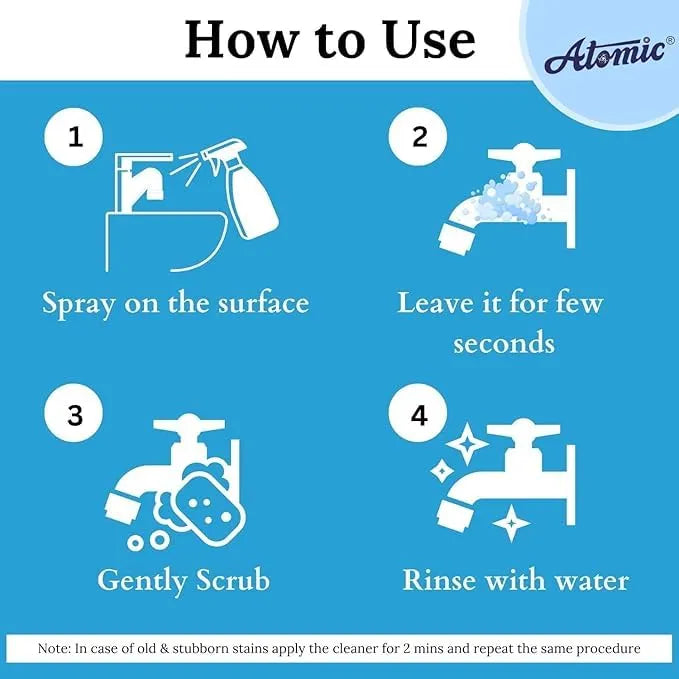 Powerful Multifunctional Cleaner (Pack of 4) Home & Kitchen