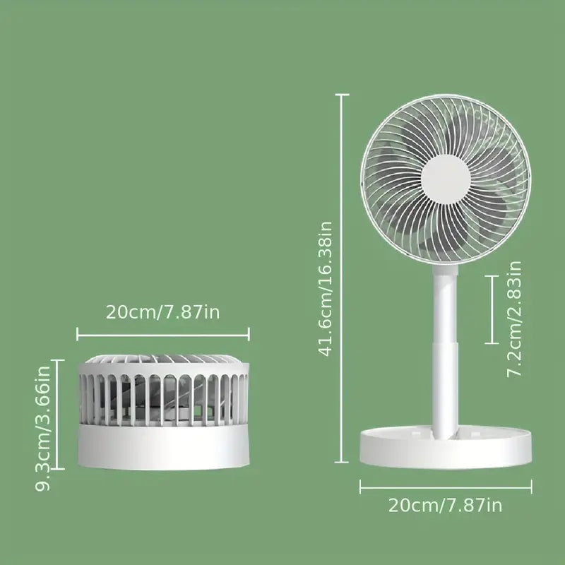 Powerful Rechargeable High Speed Table Desk Fan Electronics