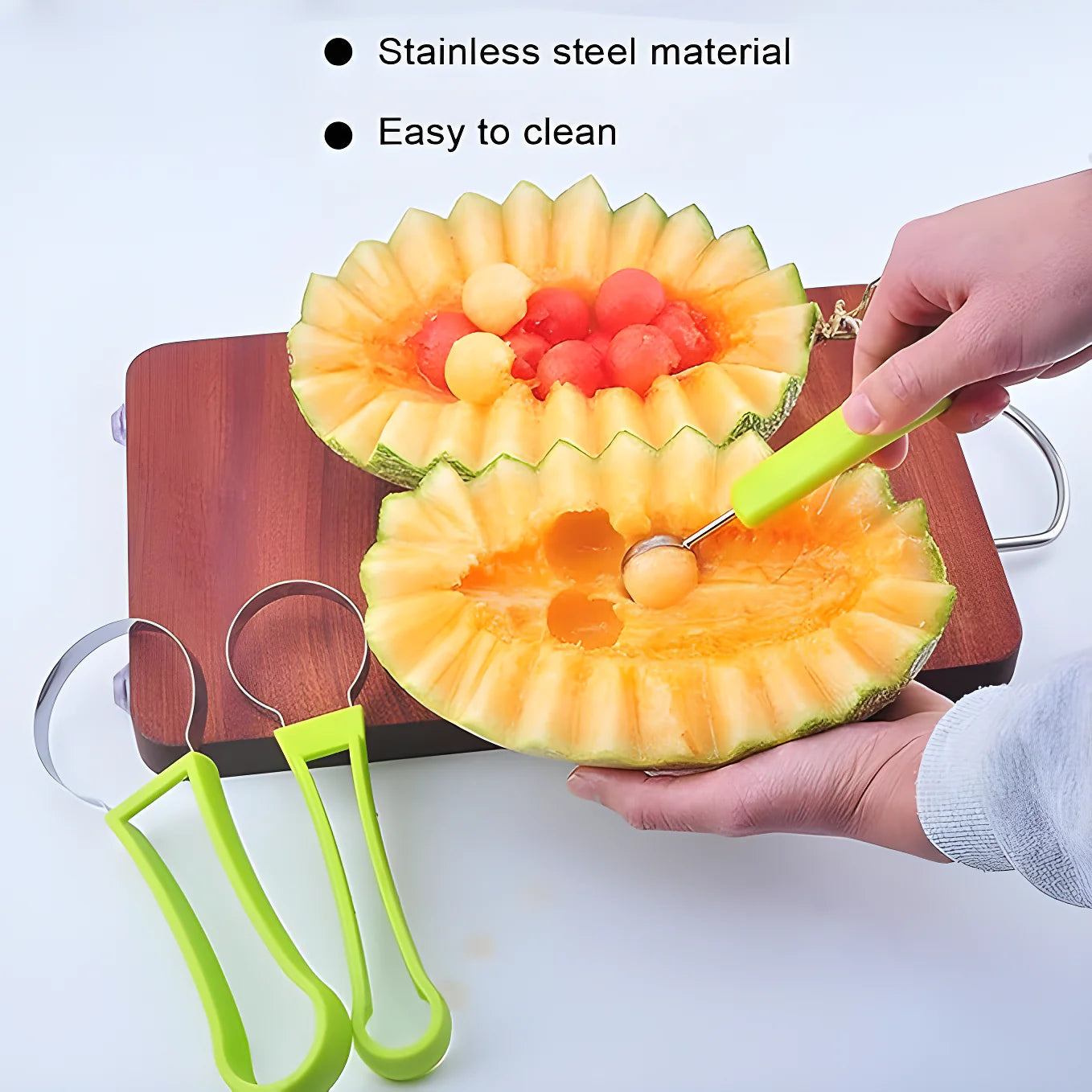 Pro 4 in 1 Watermelon Carving Kit Kitchenware