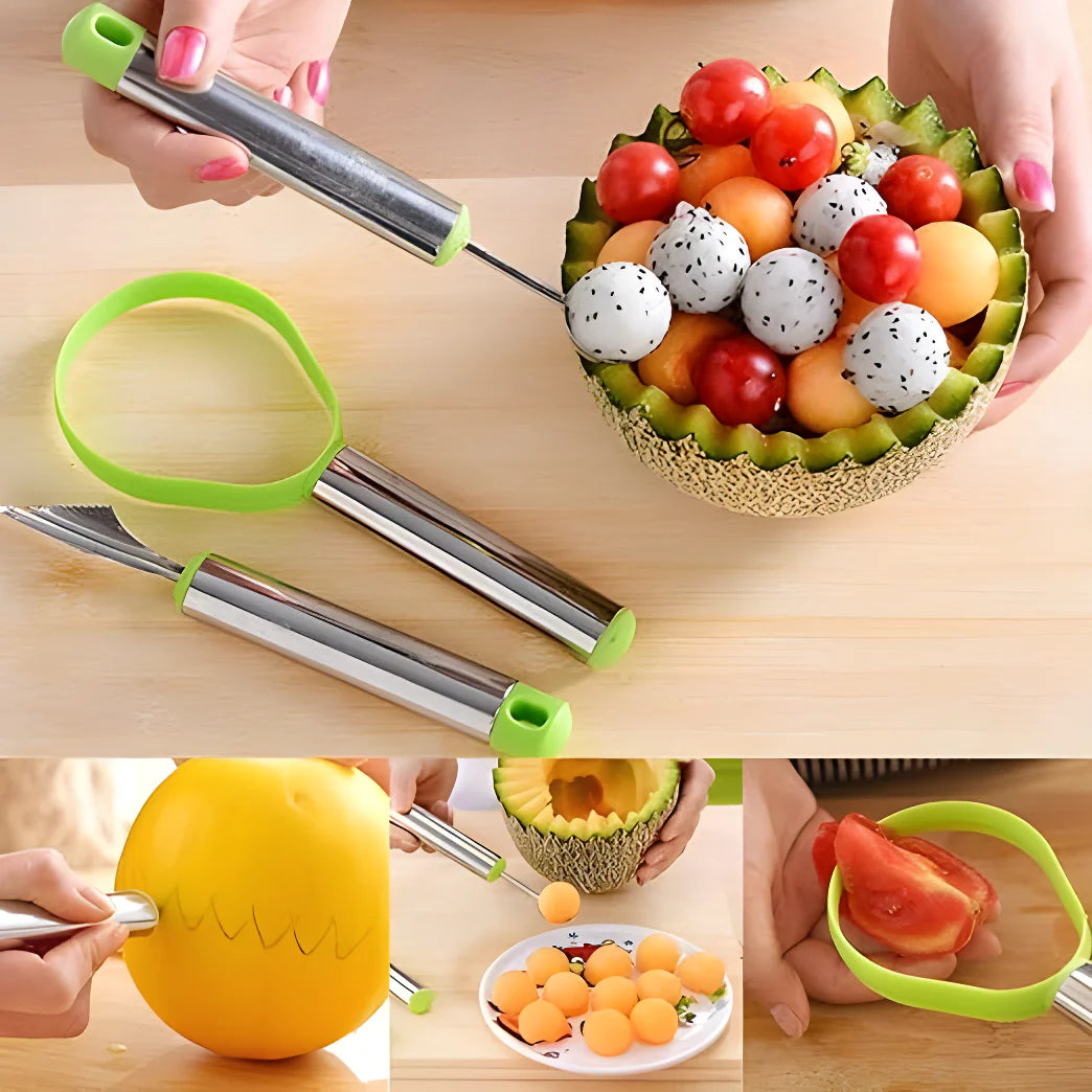 Pro 4 in 1 Watermelon Carving Kit Kitchenware