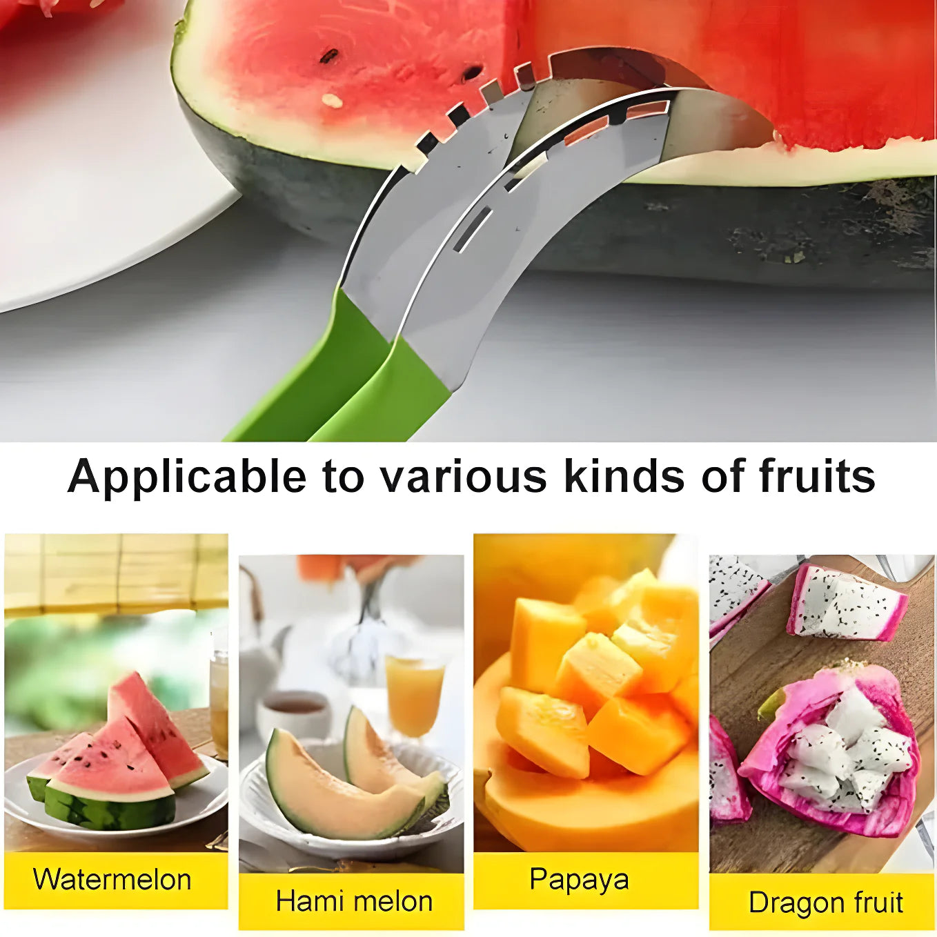 Pro 4 in 1 Watermelon Carving Kit Kitchenware