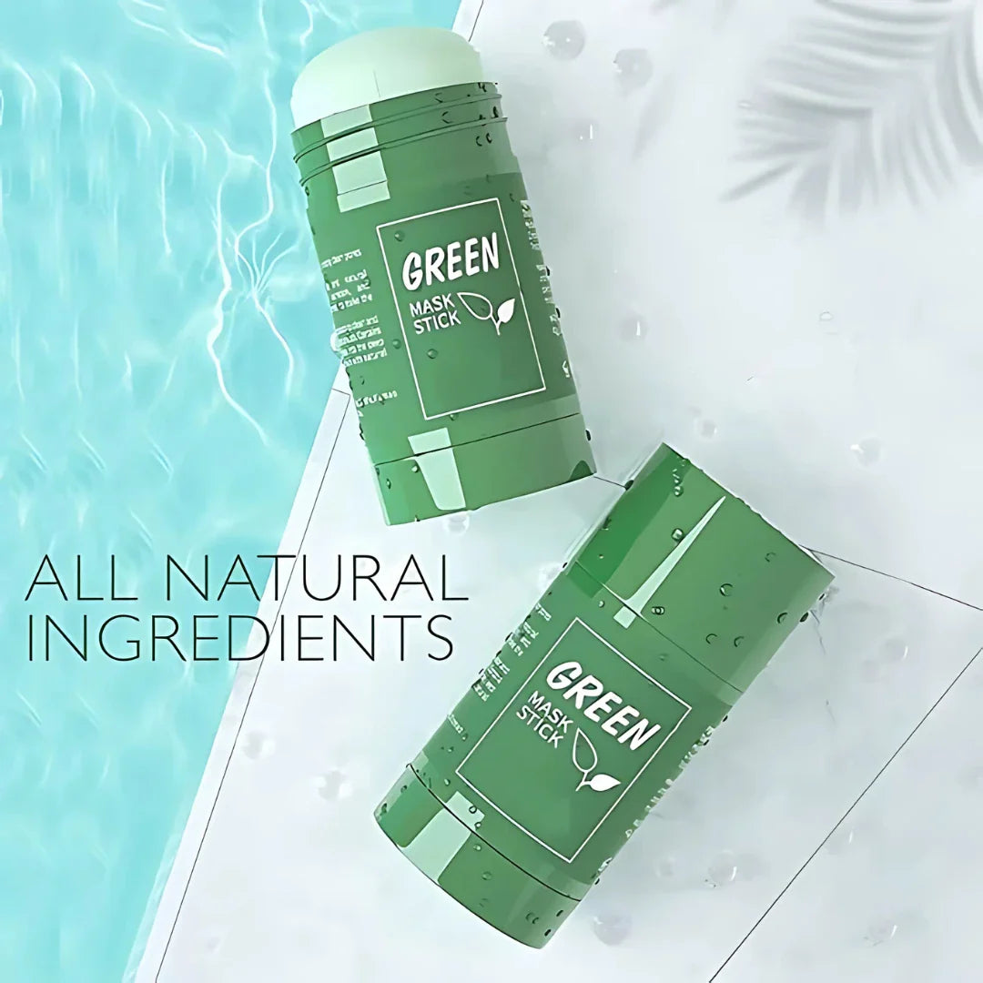 Professional Green Tea Face Mask Clay Sticks