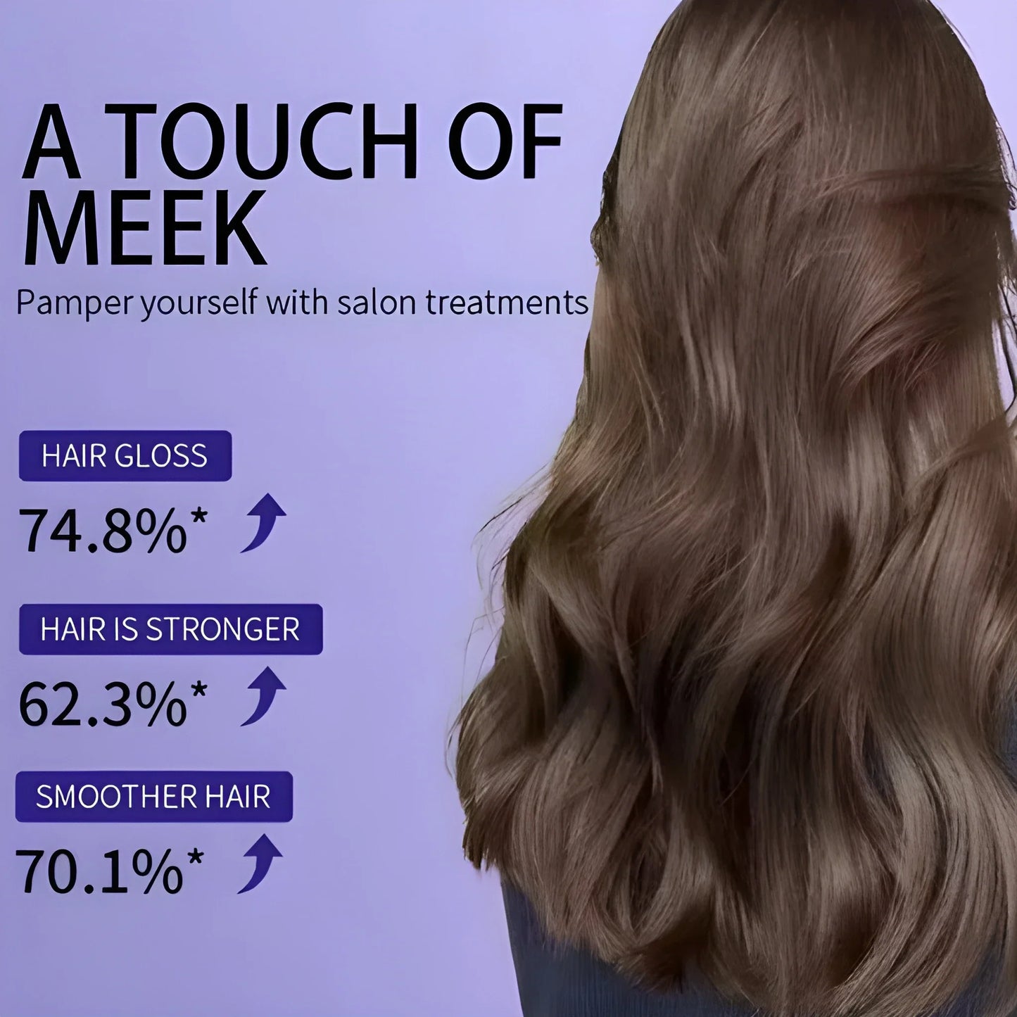 Purple Blue Hair Mask