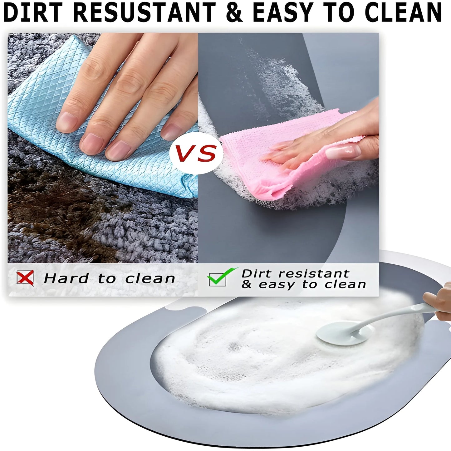 Quick Dry Super Absorbent Bath Mat