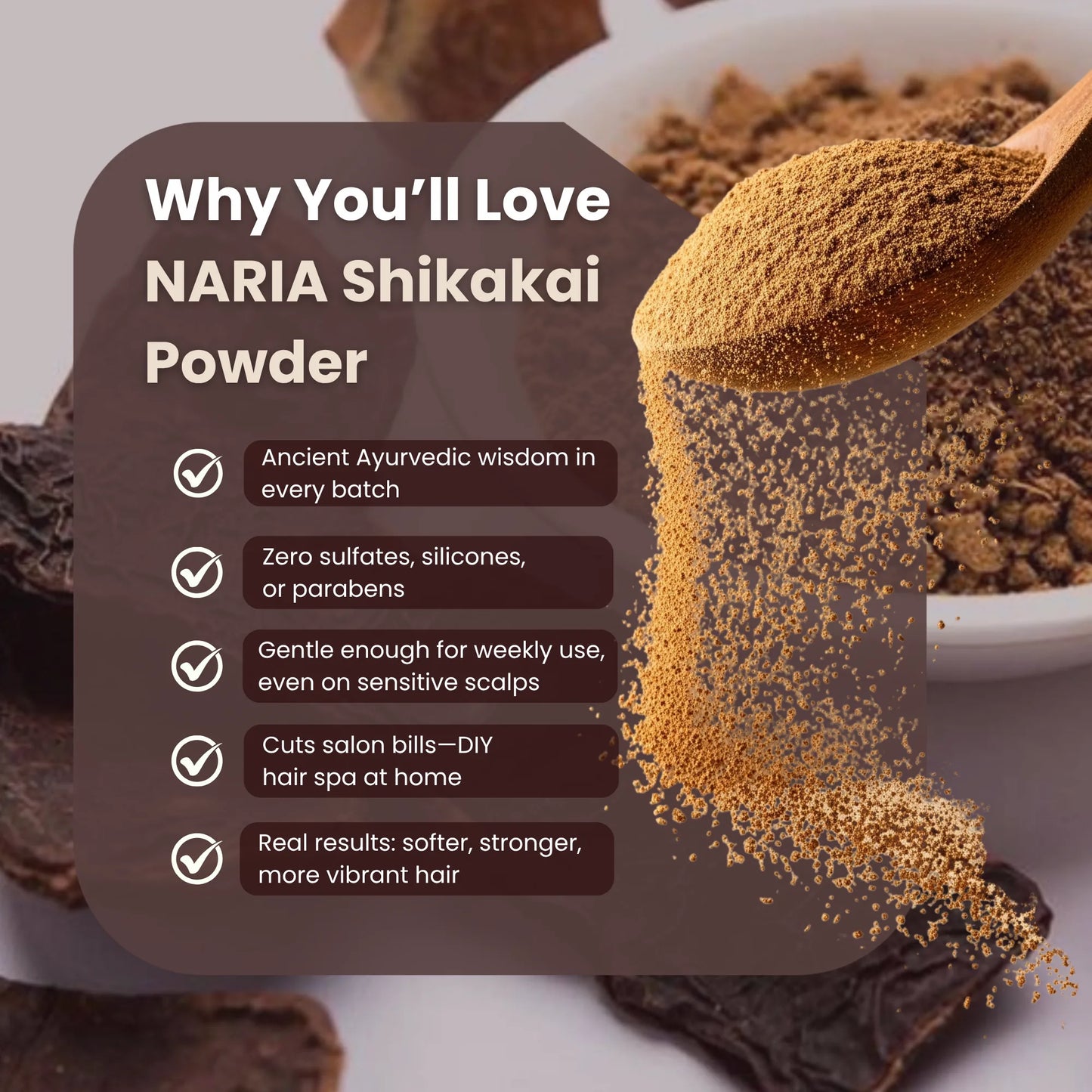 Naria Natual Shikakai Powder