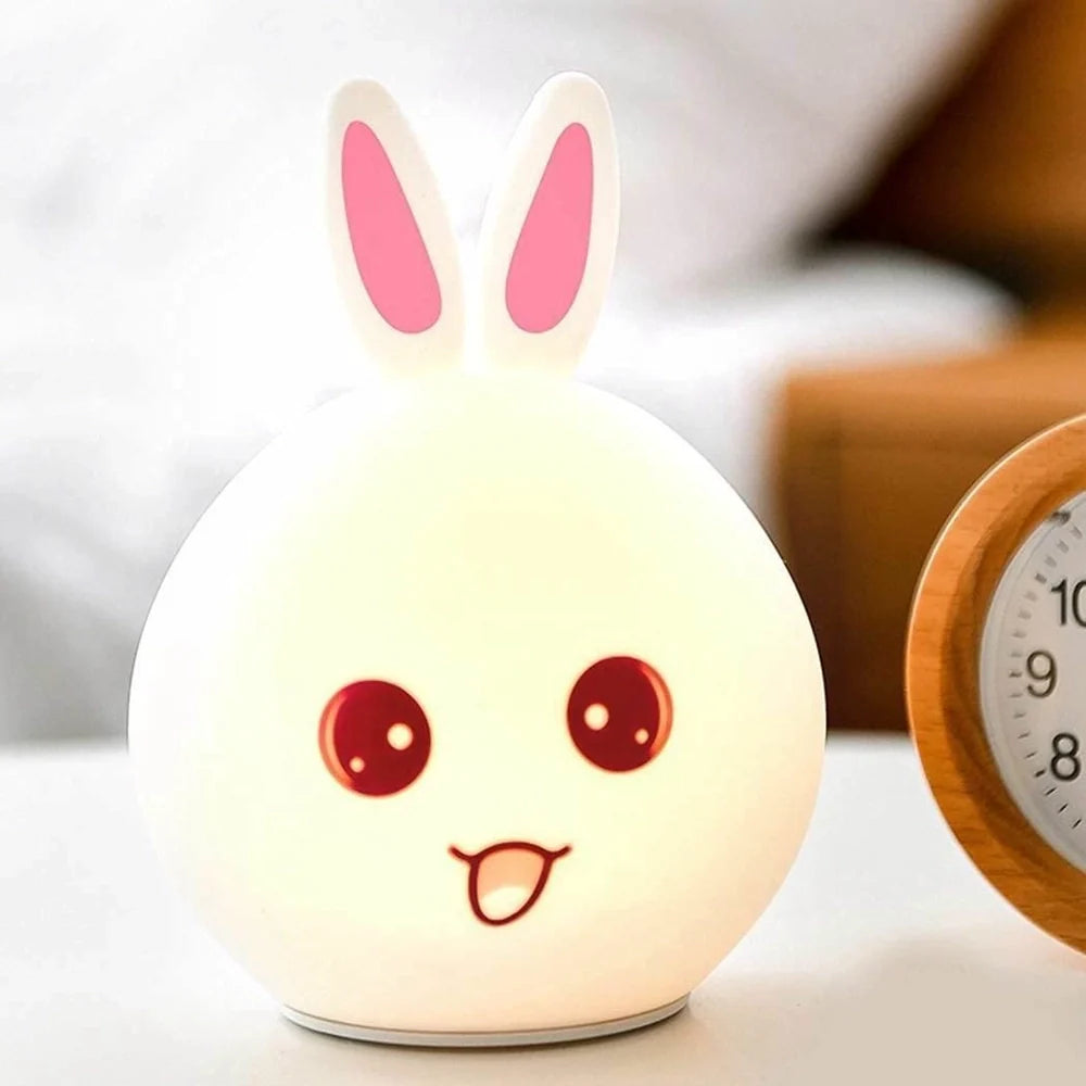 Rabbit Silicone Touch Sensor Night Light