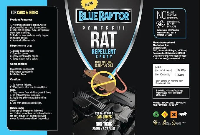 Rat Repellent Spray – 200ml