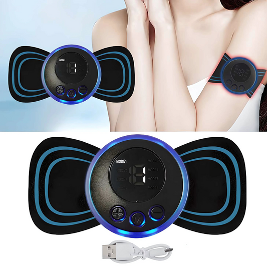 RELAX PATCH PRO Body Massager – Mini Portable Massager with 8 Modes & 19 Intensity Levels