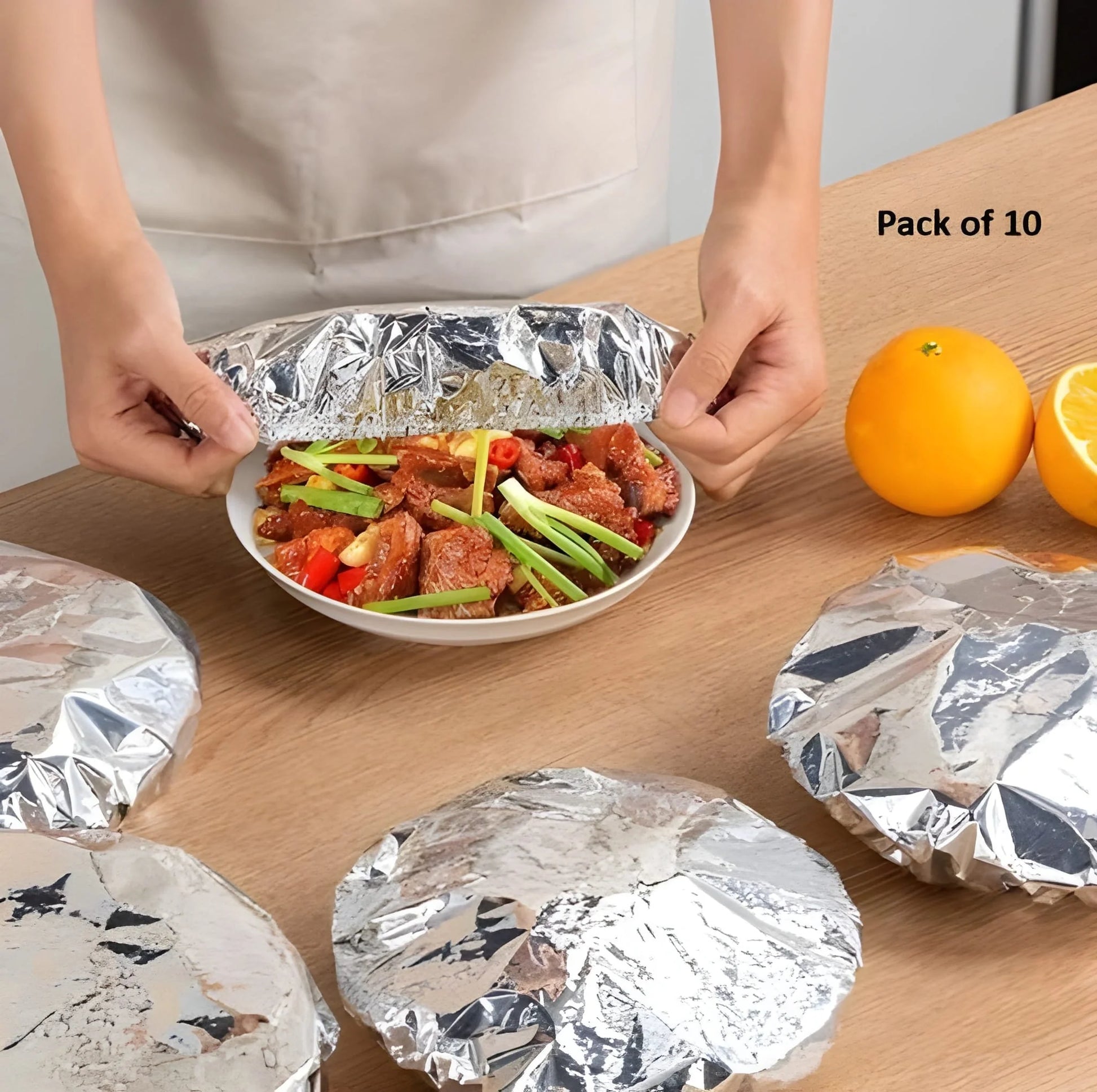 Reusable Foil Food Covers