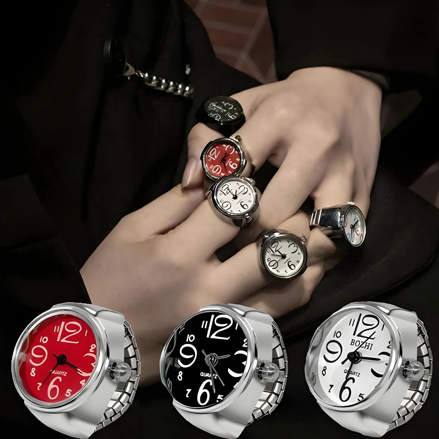 Ring Watch for Men & Women