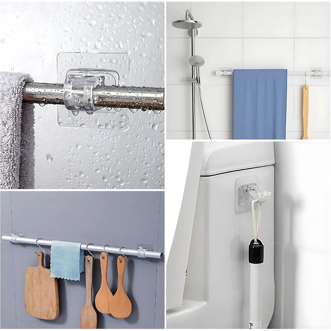 Rods Clips Hook Self Adhesive