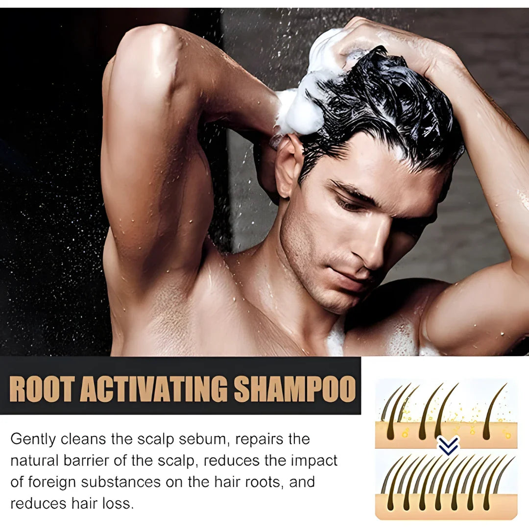 Root Activating Shampoo 200 ml Pack of 2