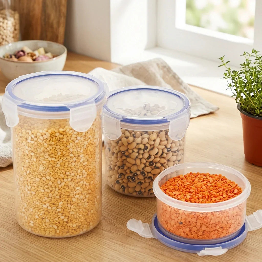 Best round airtight food storage (3pcs) - containers | 2026 | fast shipping