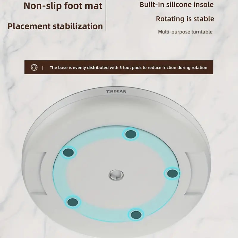 Round Countertop Storage for Bottles & Jars Home & Kitchen