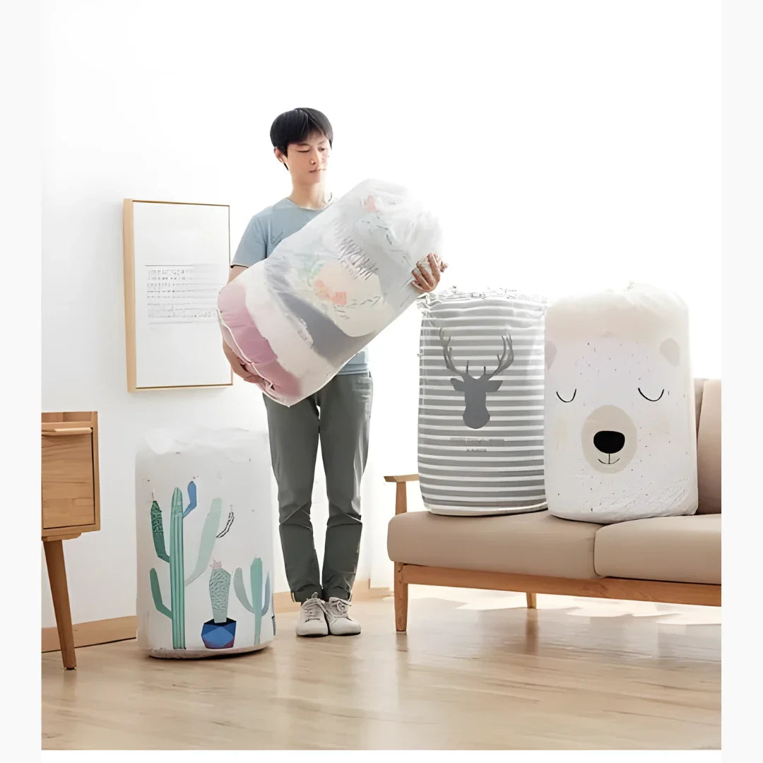 Round Quilt Storage Bag