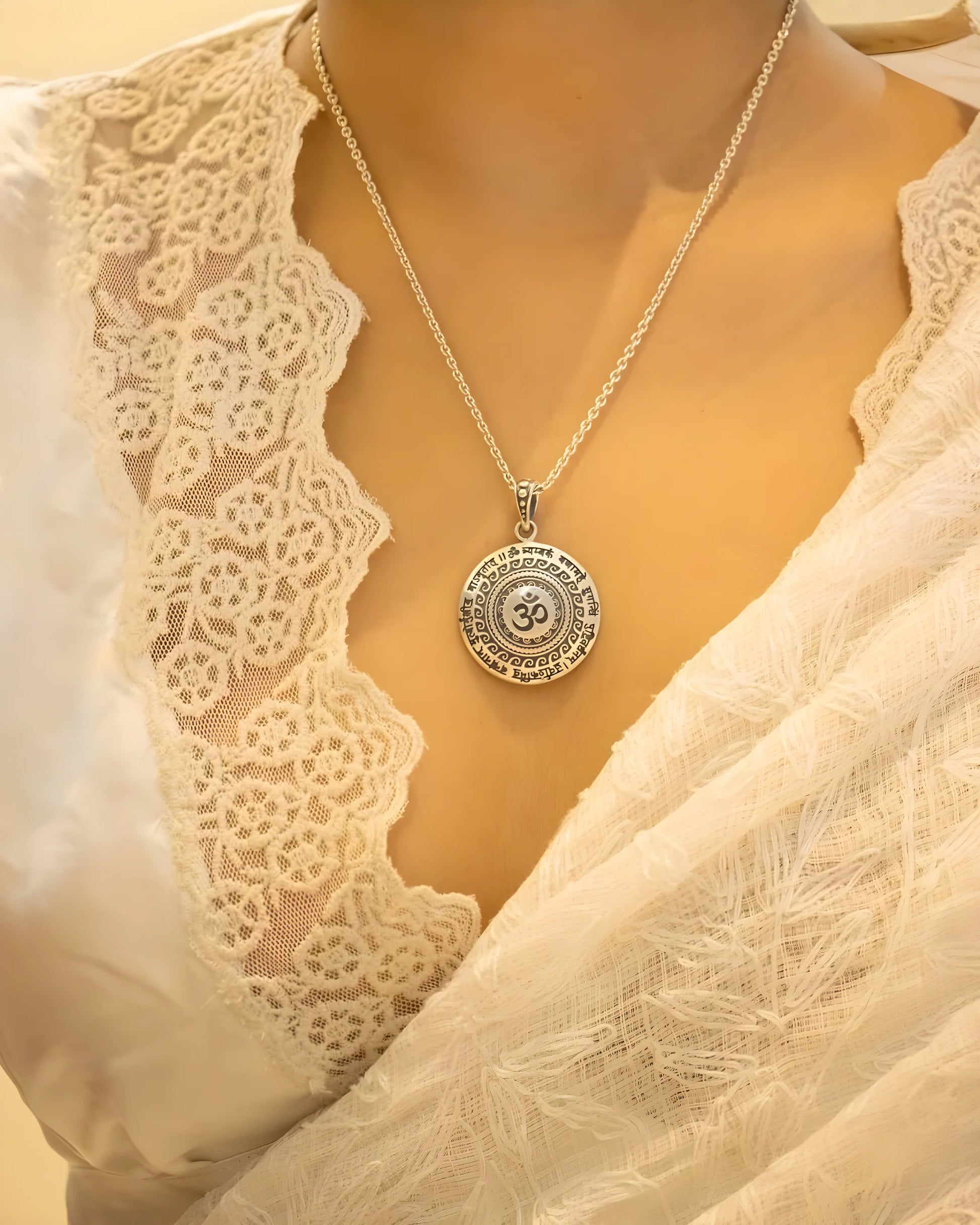 Sacred OM Mantra Pendant jewelry